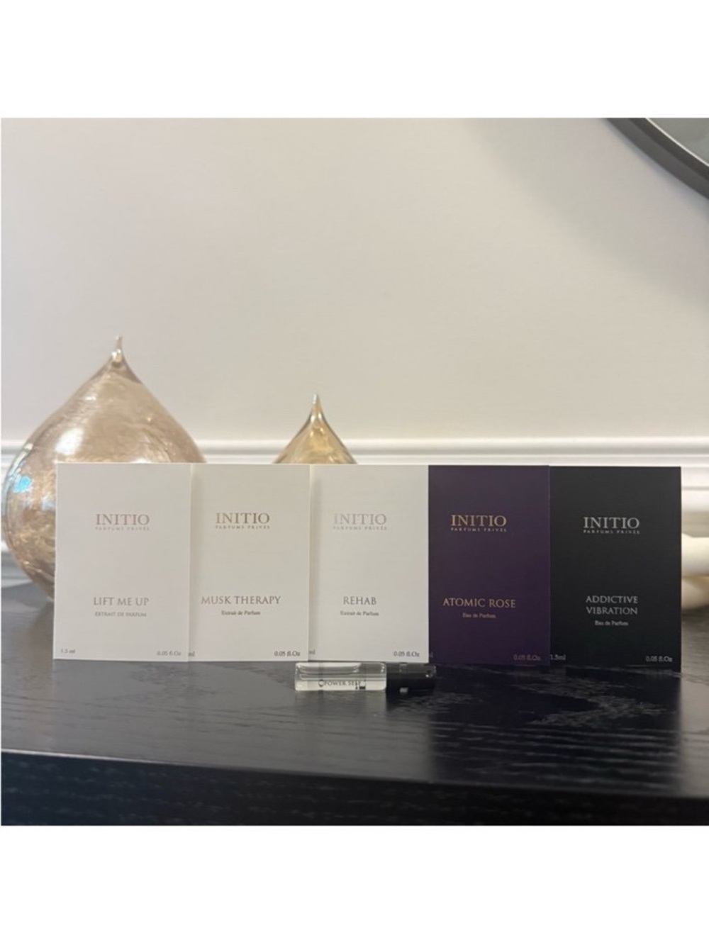 Initio Privés Sample Set of 6 sprays  1.5ml each brand new